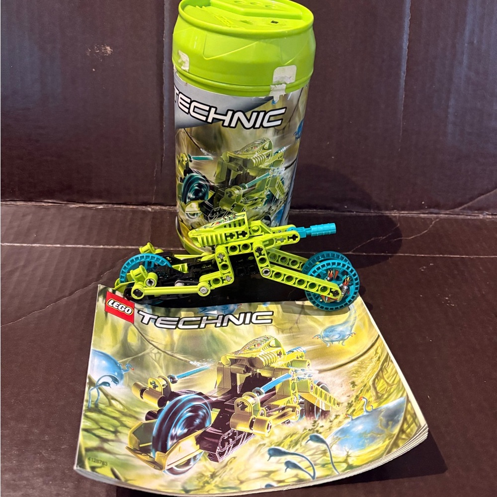 Lego Technic RoboRiders 8509 Swamp w/ Canister & Instructions